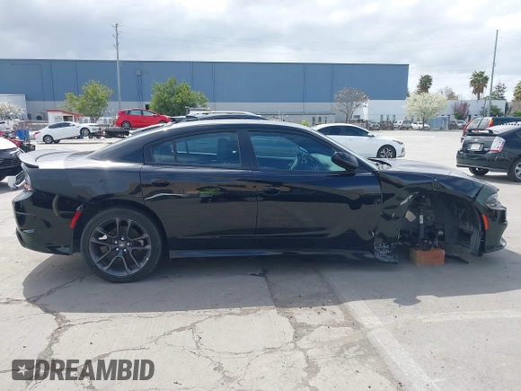 2021 Dodge Charger R/T with VIN 2C3CDXCT4MH651945, listed as a IAAI auction lot 41861896 with 25,569 mi miles and . Bid and sale history available at carsss.com. Image 13.