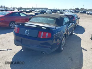 2011 Ford Mustang GT with VIN 1ZVBP8FF0B5137425, listed as a IAAI auction lot 41658857 with 123,072 mi miles and . Bid and sale history available at DreamBid. Image 4.