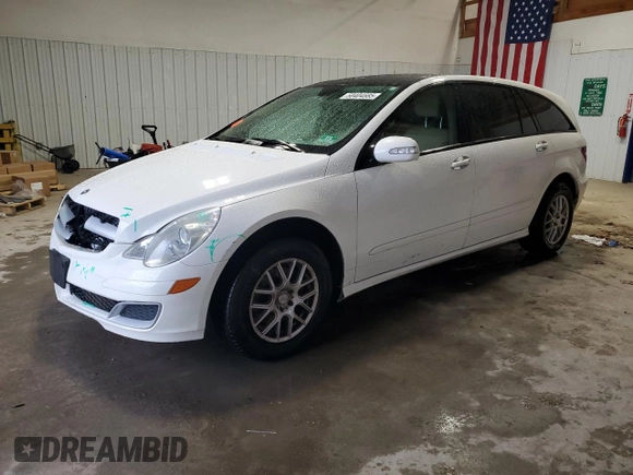 2006 Mercedes-Benz R 3.5L z VIN 4JGCB65E26A033806, wystawiony jako Copart lot #50404585 z przebiegiem 101 063 mil mil oraz Szkoda całkowita • Salvage title. Historia ofert i sprzedaży dostępna na DreamBid. Obrazek 1.