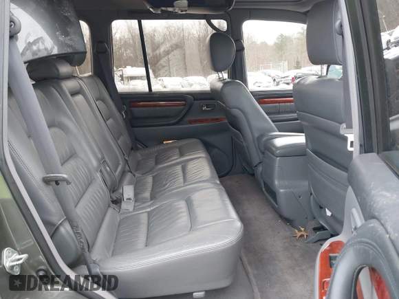 2000 Lexus LX 470 with VIN JT6HT00W9Y0096647, listed as a IAAI auction lot 41376347 with 231,916 mi miles and . Bid and sale history available at DreamBid. Image 8.