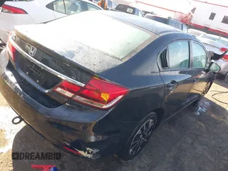 2014 Honda Civic EX with VIN 19XFB2F88EE241719, listed as a IAAI auction lot 41649407 with 153,966 mi miles. Bid and sale history available at carsss.com. Image 4.