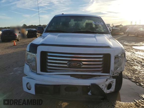 2012 Ford F-150 XL with VIN 1FTMF1CMXCFC55311, listed as a Copart auction lot 88734545 with 95,730 mi miles and Salvage Title. Bid and sale history available at carsss.com. Image 5.