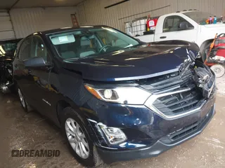 2020 Chevrolet Equinox LS z VIN 3GNAXSEV0LS667221, wystawiony jako IAAI lot #41679741 z przebiegiem 54 963 mil mil oraz . Historia ofert i sprzedaży dostępna na DreamBid. Obrazek 1.
