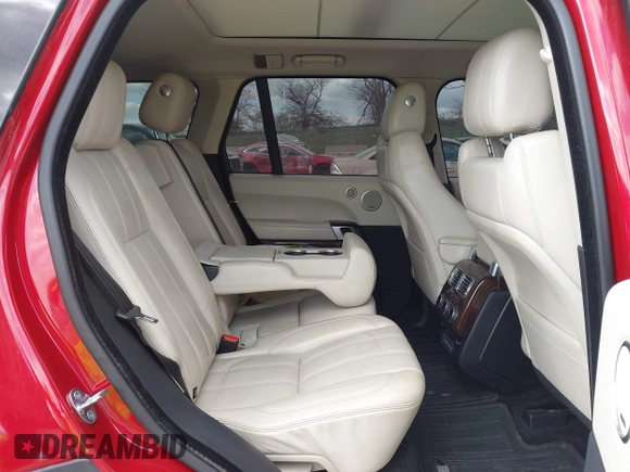2017 Land Rover Range Rover with VIN SALGS2FE3HA331421, listed as a IAAI auction lot 42043328 with 105,421 mi miles and . Bid and sale history available at DreamBid. Image 8.