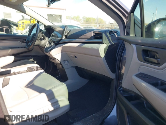 2019 Honda Odyssey EX-L with VIN 5FNRL6H70KB079516, listed as a IAAI auction lot 41857013 with 248,457 mi miles. Bid and sale history available at carsss.com. Image 5.