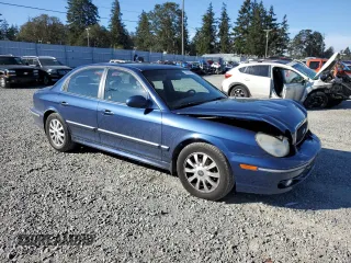 2005 Hyundai Sonata GLS with VIN KMHWF35H75A100957, listed as a Copart auction lot 74320574 with 141,402 mi miles and Salvage Title. Bid and sale history available at carsss.com. Image 4.