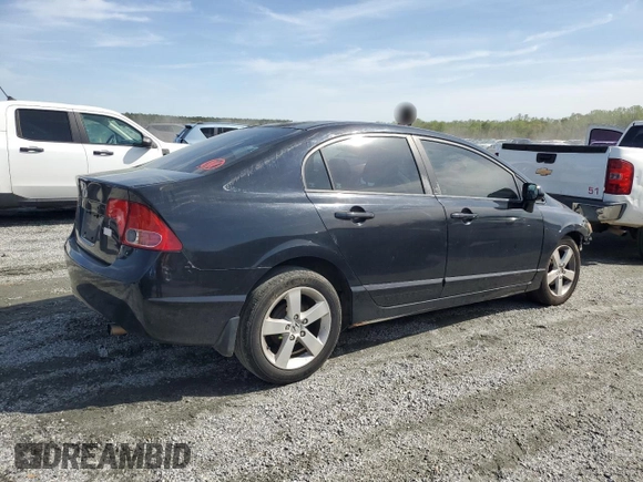 2008 Honda Civic LX with VIN 2HGFA16598H346895, listed as a Copart auction lot 51502705 with 261,390 mi miles and Salvage Title. Bid and sale history available at DreamBid. Image 3.