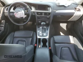 2013 Audi A4 Premium Plus with VIN WAUEFAFL8DN039856, listed as a Copart auction lot 44357595 with 0 mi miles and Salvage Title. Bid and sale history available at carsss.com. Image 8.