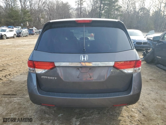 2015 Honda Odyssey EX with VIN 5FNRL5H43FB052851, listed as a Copart auction lot 48834915 with 136,153 mi miles and Clean Title. Bid and sale history available at carsss.com. Image 6.