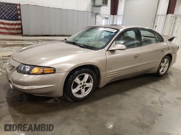 2002 Pontiac Bonneville SLE z VIN 1G2HY54K124211759, wystawiony jako Copart lot #54573555 z przebiegiem 106 409 mil mil oraz Szkoda całkowita • Salvage title. Historia ofert i sprzedaży dostępna na DreamBid. Obrazek 1.