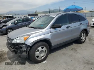 2007 Honda CR-V LX with VIN JHLRE38327C011361, listed as a Copart auction lot 52404595 with 194,296 mi miles and Salvage Title. Bid and sale history available at carsss.com. Image 1.