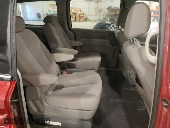 2009 Kia Sedona LX with VIN KNDMB233096314111, listed as a Copart auction lot 75015294 with 119,756 mi miles and Salvage Title. Bid and sale history available at carsss.com. Image 12.