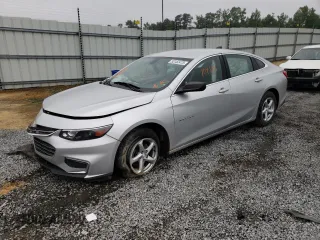2016 Chevrolet Malibu LS with VIN 1G1ZB5ST8GF342754, listed as a Copart auction lot 53152473 with 104,618 mi miles and Salvage Title. Bid and sale history available at DreamBid. Image 1.