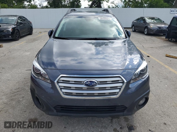 2017 Subaru Outback Premium z VIN 4S4BSAFC9H3345334, wystawiony jako Copart lot #58499525 z przebiegiem 43 553 mil mil oraz Szkoda całkowita • Salvage title. Historia ofert i sprzedaży dostępna na DreamBid. Obrazek 5.