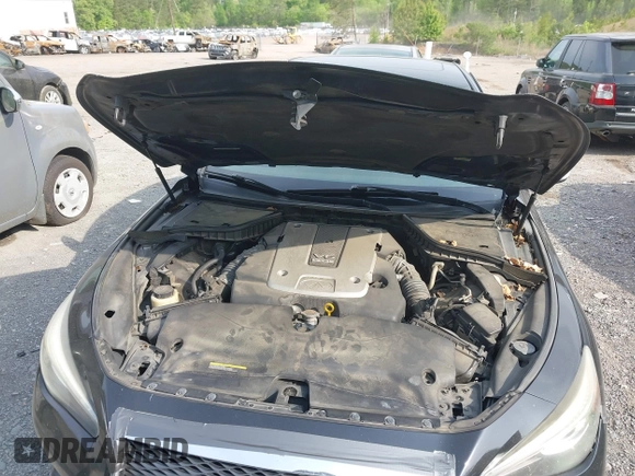 2015 Infiniti Q50 Premium with VIN JN1BV7AP5FM352834, listed as a IAAI auction lot 42037967 with 271,362 mi miles. Bid and sale history available at carsss.com. Image 10.
