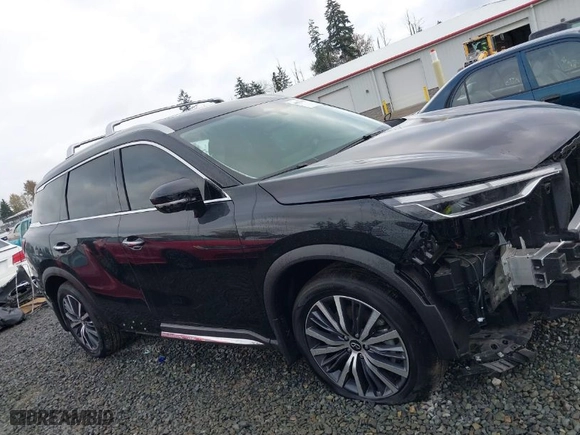 2024 Infiniti QX60 SENSORY with VIN 5N1DL1GS8RC331731, listed as a IAAI auction lot 40673112 with NaN miles. Bid and sale history available at carsss.com. Image 14.
