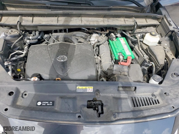 2020 Toyota Highlander XLE with VIN 5TDGZRAH7LS013584, listed as a Copart auction lot 47637525 with 34,100 mi miles and Salvage Title. Bid and sale history available at carsss.com. Image 12.