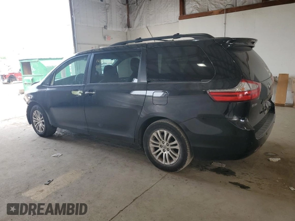 2017 Toyota Sienna XLE Auto Access Seat z VIN 5TDYZ3DC6HS799757, wystawiony jako Copart lot #60810605 z przebiegiem 195 449 mil mil oraz Szkoda całkowita • Salvage title. Historia ofert i sprzedaży dostępna na DreamBid. Obrazek 2.
