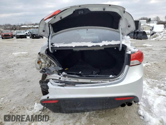 2013 Hyundai Elantra Coupe SE with VIN KMHDH6AE4DU018471, listed as a Copart auction lot 88840905 with 100,836 mi miles and Salvage Title. Bid and sale history available at carsss.com. Image 6.