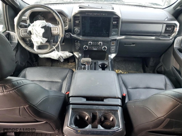 2021 Ford F-150 XL with VIN 1FTFW1E83MFC93960, listed as a Copart auction lot 42576155 with 32,001 mi miles and Salvage Title. Bid and sale history available at carsss.com. Image 8.