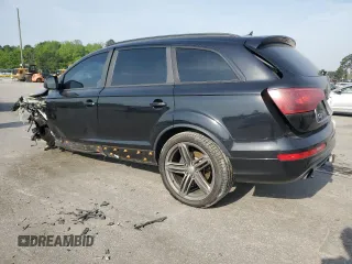 2013 Audi Q7 S line Prestige с VIN WA1DGAFE6DD009283, выставлен на аукционе Copart как лот 52923545 с пробегом 144 567 миль миль и Списание • Salvage title. История ставок и продаж доступна на DreamBid. Изображение 2.