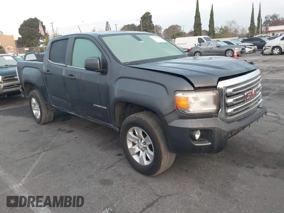 2016 GMC Canyon 2WD SLE with VIN 1GTG5CE30G1301490, listed as a IAAI auction lot 41409489 with 109,618 mi miles. Bid and sale history available at carsss.com. Image 1.