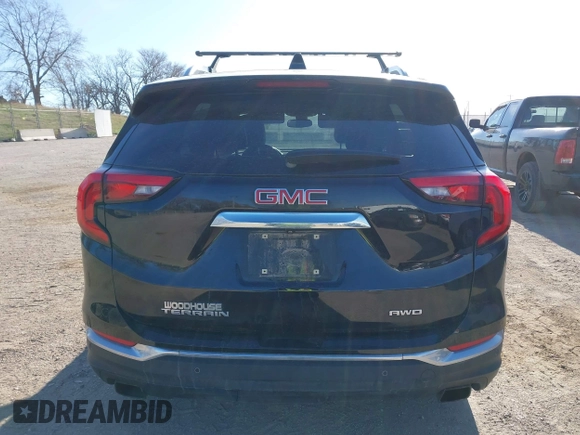 2019 GMC Terrain SLT with VIN 3GKALVEX9KL320166, listed as a IAAI auction lot 42006179 with 98,652 mi miles. Bid and sale history available at carsss.com. Image 17.