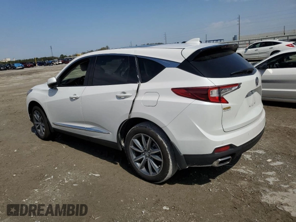 2023 Acura RDX Technology with VIN 5J8TC1H53PL009246, listed as a Copart auction lot 48107825 with Not provided miles and Salvage title. Bid and sale history available at DreamBid. Image 2.