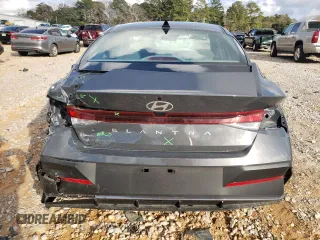 2024 Hyundai Elantra SE with VIN KMHLL4DG3RU794576, listed as a Copart auction lot 43931935 with 2,194 mi miles and Salvage title. Bid and sale history available at DreamBid. Image 6.