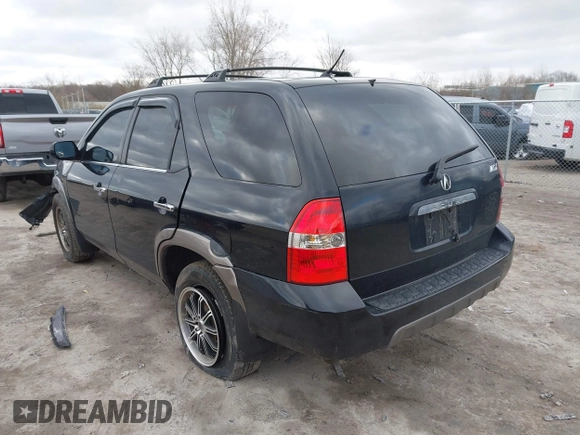 2001 Acura MDX Touring Pkg with VIN 2HNYD186X1H500695, listed as a IAAI auction lot 41984298 with 301,088 mi miles. Bid and sale history available at carsss.com. Image 3.
