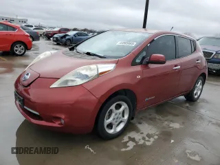 2011 Nissan LEAF SL-e with VIN JN1AZ0CP4BT002048, listed as a Copart auction lot 44965865 with 79,266 mi miles and Clean Title. Bid and sale history available at carsss.com. Image 1.