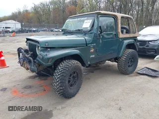 1999 Jeep Wrangler Sahara with VIN 1J4FY49S7XP440582, listed as a IAAI auction lot 41967151 with 163,710 mi miles and . Bid and sale history available at DreamBid. Image 17.