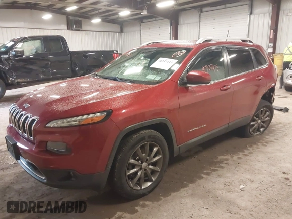 2016 Jeep Cherokee Limited z VIN 1C4PJMDS3GW130800, wystawiony jako IAAI lot #42337413 z przebiegiem 90 949 mil mil oraz . Historia ofert i sprzedaży dostępna na DreamBid. Obrazek 2.