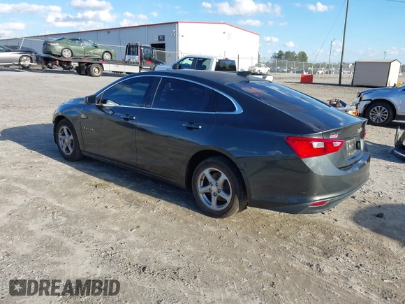 2017 Chevrolet Malibu LS with VIN 1G1ZB5ST7HF291958, listed as a IAAI auction lot 41214988 with 173,385 mi miles and . Bid and sale history available at DreamBid. Image 3.