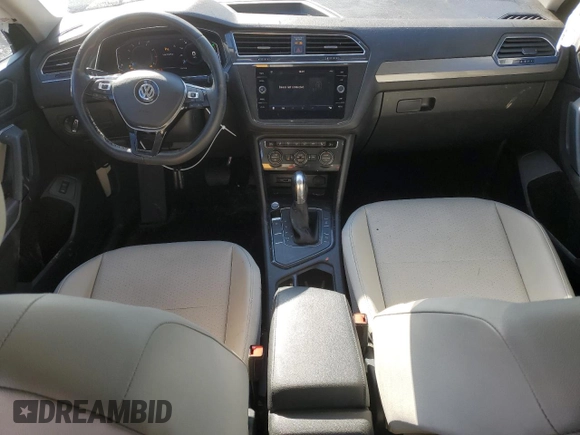 2019 Volkswagen Tiguan SE with VIN 3VV3B7AX3KM117455, listed as a Copart auction lot 45728245 with 90,472 mi miles and Salvage Title. Bid and sale history available at DreamBid. Image 8.
