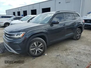 2022 Volkswagen Atlas SE with VIN 1V2DP2CA2NC554450, listed as a Copart auction lot 51267765 with 48,895 mi miles and Salvage title. Bid and sale history available at DreamBid. Image 1.