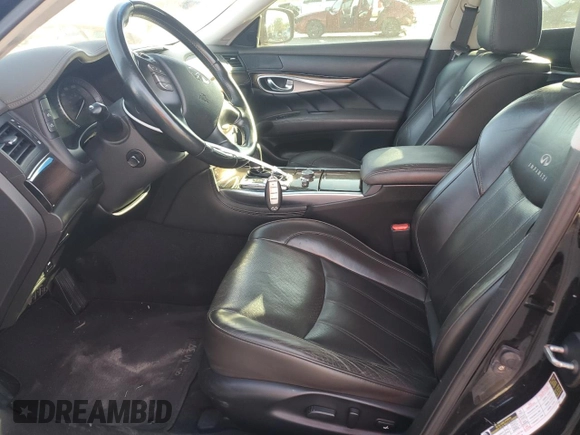 2013 Infiniti M37 with VIN JN1BY1AP7DM510222, listed as a Copart auction lot 69380494 with 113,487 mi miles and Salvage Title. Bid and sale history available at carsss.com. Image 7.