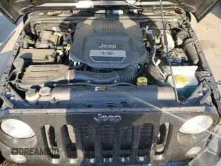 2018 Jeep Wrangler JK Unlimited Sport S with VIN 1C4HJWDG5JL928106, listed as a Copart auction lot 77670184 with 70,228 mi miles and Salvage Title. Bid and sale history available at carsss.com. Image 12.