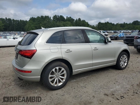 2014 Audi Q5 Premium Plus with VIN WA1LFAFP6EA041055, listed as a Copart auction lot 64993895 with 158,631 mi miles and Clean title. Bid and sale history available at DreamBid. Image 3.
