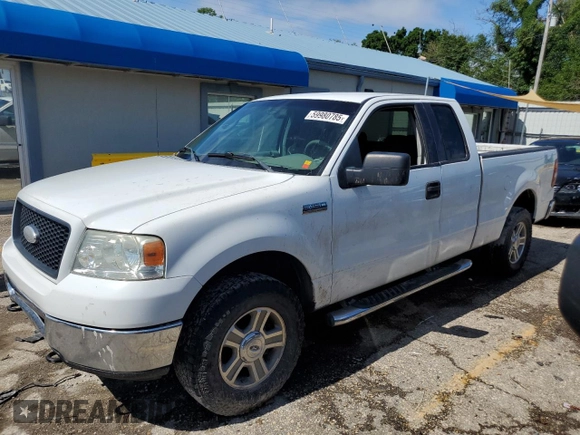 2006 Ford F-150 XLT with VIN 1FTPX14526KB24550, listed as a Copart auction lot 59980785 with Not provided miles and Salvage title. Bid and sale history available at DreamBid. Image 1.