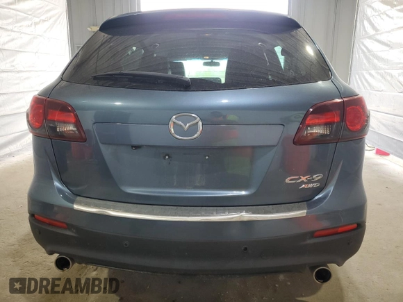 2015 Mazda CX-9 Touring with VIN JM3TB3CV4F0453294, listed as a Copart auction lot 57066405 with 119,046 mi miles and Salvage title. Bid and sale history available at DreamBid. Image 6.