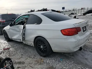 2012 BMW 3 Series 335i xDrive with VIN WBAKF9C50CE620659, listed as a Copart auction lot 42290145 with 0 mi miles and Salvage Title. Bid and sale history available at carsss.com. Image 2.