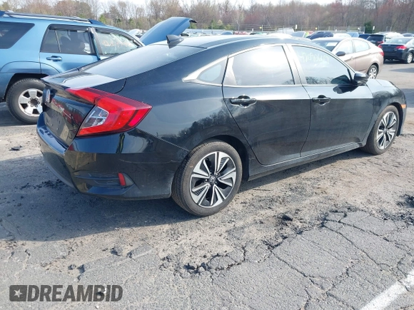 2016 Honda Civic Sedan EX-L with VIN 2HGFC1F77GH636904, listed as a IAAI auction lot 42090609 with 176,968 mi miles. Bid and sale history available at carsss.com. Image 4.