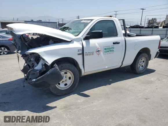 2015 Ram 1500 Express with VIN 3C6JR7AT7FG605706, listed as a Copart auction lot 62544665 with 77,670 mi miles and Salvage title. Bid and sale history available at DreamBid. Image 1.