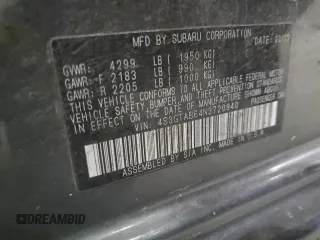 2022 Subaru Impreza с VIN 4S3GTAB64N3720940, выставлен на аукционе Copart как лот 83802974 с пробегом 64 553 миль миль и Списание • Salvage title. История ставок и продаж доступна на DreamBid. Изображение 13.