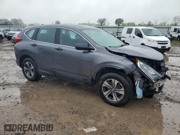 2018 Honda CR-V LX z VIN 2HKRW6H39JH200841, wystawiony jako Copart lot #58745395 z przebiegiem 108 868 mil mil oraz Szkoda całkowita • Salvage title. Historia ofert i sprzedaży dostępna na DreamBid. Obrazek 4.
