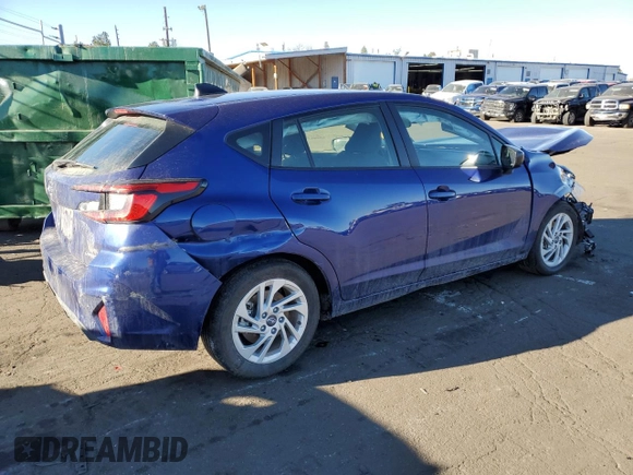 2024 Subaru Impreza with VIN JF1GUABC9R8359951, listed as a Copart auction lot 82702494 with 8,999 mi miles and Salvage Title. Bid and sale history available at carsss.com. Image 3.