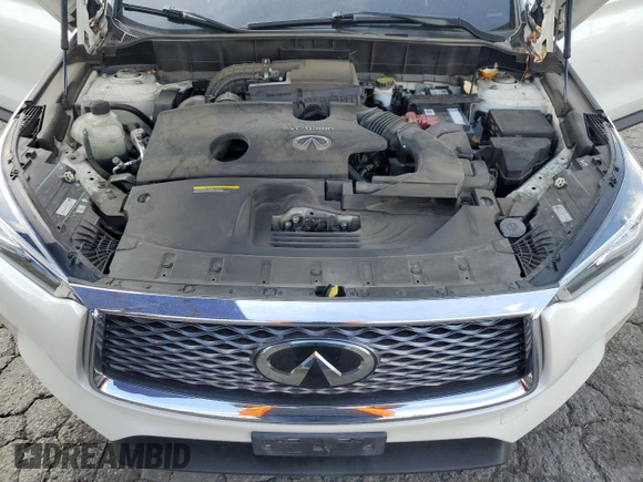 2019 Infiniti QX50 LUXE with VIN 3PCAJ5M19KF133426, listed as a Copart auction lot 50993375 with 60,799 mi miles and Salvage Title. Bid and sale history available at carsss.com. Image 12.