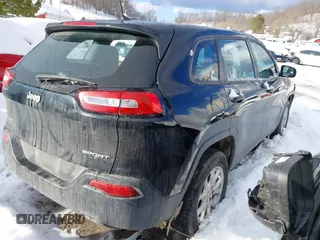 2017 Jeep Cherokee Sport with VIN 1C4PJMAB9HD215769, listed as a IAAI auction lot 41257530 with 110,935 mi miles. Bid and sale history available at carsss.com. Image 4.