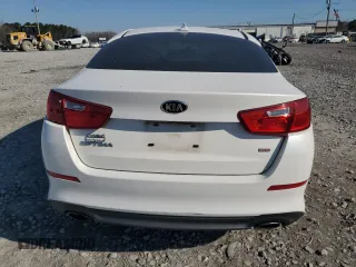 2015 Kia Optima LX with VIN KNAGM4A77F5540430, listed as a Copart auction lot 48704455 with 224,491 mi miles and Salvage Title. Bid and sale history available at carsss.com. Image 6.